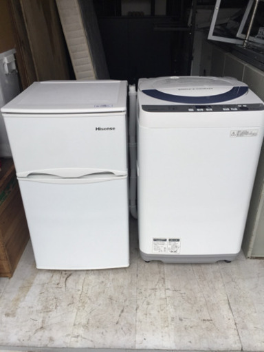 商談中 【美品】冷蔵庫、洗濯機セット 6/9まで