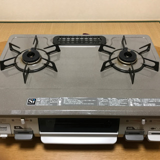 ガスレンジ台 美品 グリル未使用の画像