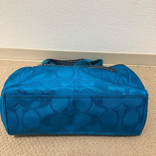 コーチ  シグネチャー トートバッグ F14876 ブルーの画像