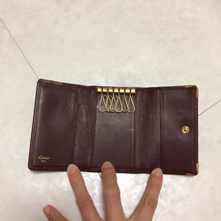 カルティエ キーケース キーリング 6連の画像