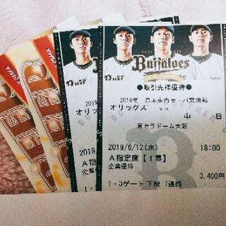 【チケット無料】野球観戦ご一緒お願いします。