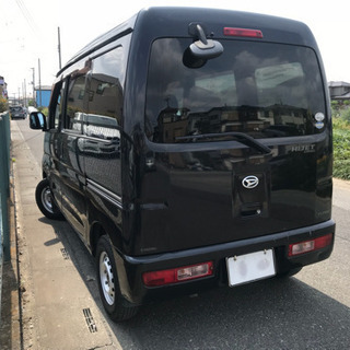 車検2年付き ダイハツ ハイゼット ターボ ブラック 軽バン 商業車の画像