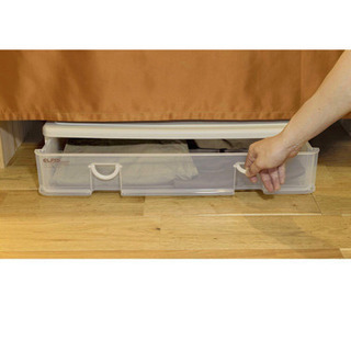 浅めの収納ケースの画像