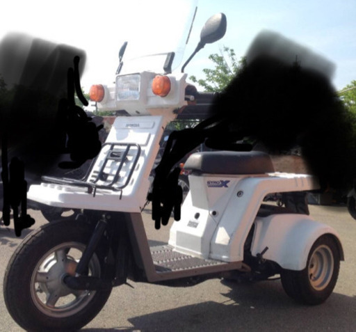 明日終了 ジャイロ td02  格安で 多走行ですがキレイ  ノーマル まだまだ走ります！ 50cc バイク 原付 ミニカー