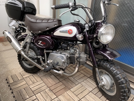 ★☆HONDA MONKEY（ホンダ・モンキー） AB27／SP武川マフラー／キック一発始動OK／機関良好☆★