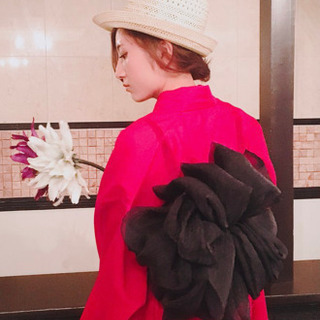 and micell♡シースルー浴衣