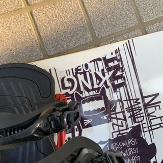 スノーボード板、ビンディング