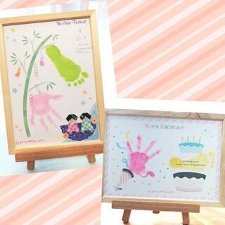 【6月19日　自由が丘】で手形アート☆