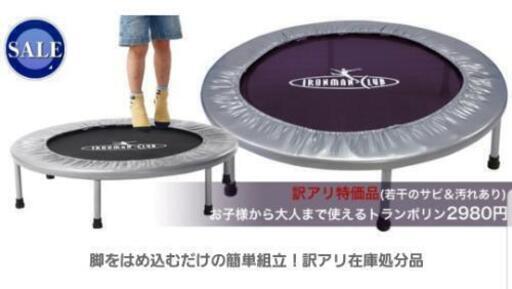 三半規管を鍛えるトランポリン