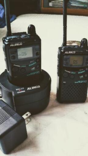 トランシーバー　ALINCO P20 （2台セット）