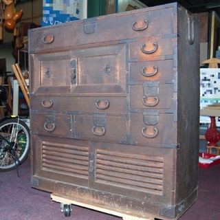  水屋箪笥 時代箪笥の画像