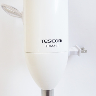 スティックブレンダー テスコム スティックブレンダー ホワイト THM311 ブレンダー ハンドミキサー 離乳食 動作確認済 中古品 #KM-173の画像