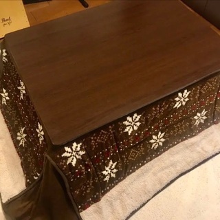 ※決まりました【3点セット】ニトリ こたつ机・こたつ布団・こたつ敷布団