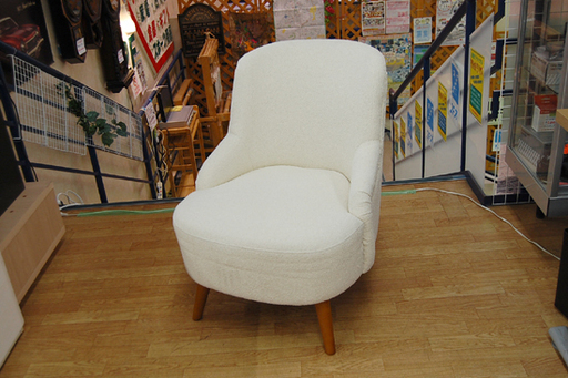 unico/ウニコ ソファ SOPHIE/ソフィー 1シーター ホワイト系 布製 札幌市 清田区 平岡