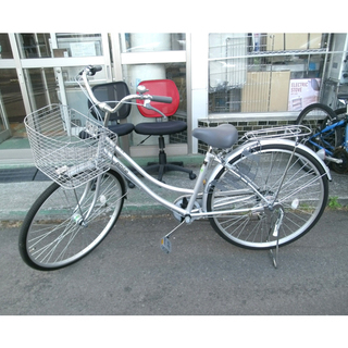 シティサイクル　27インチ 27インチ シティーサイクル 自転車 6段変速 アウトレット 現状販売