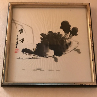 絵画2つの画像
