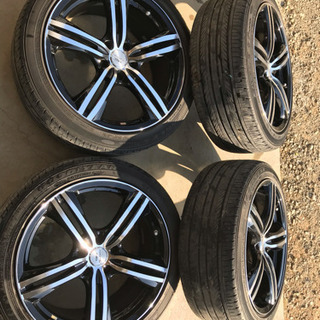 激安タイヤホイール TRD sp5 クラウン等に。