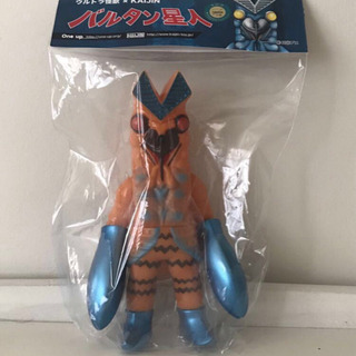 ★ KAIJIN x One up. バルタン星人 レトロカラー...
