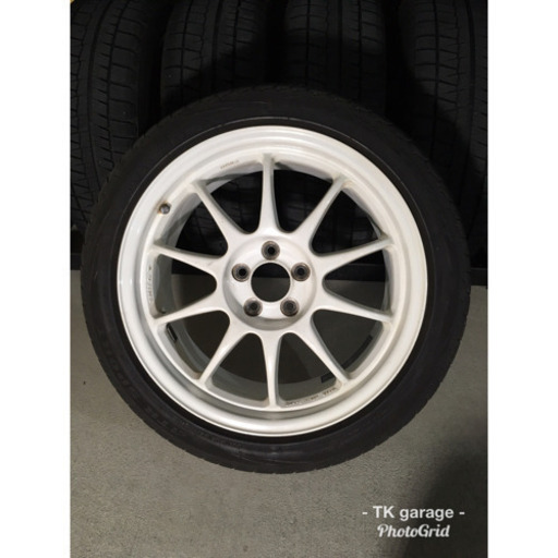 【再出品】86/BRZ等 17インチ  アルミホイール 4本  86/BRZ/インプレッサ