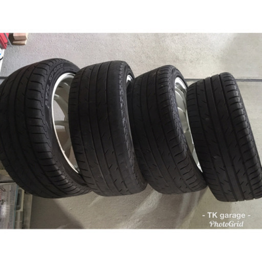 【再出品】86/BRZ等 17インチ  アルミホイール 4本  86/BRZ/インプレッサ