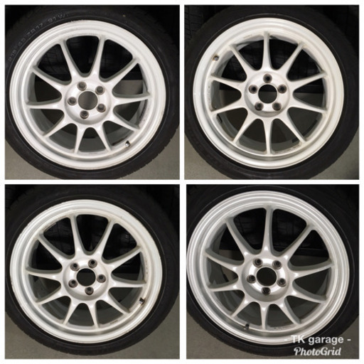 【再出品】86/BRZ等 17インチ  アルミホイール 4本  86/BRZ/インプレッサ