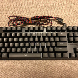 キングストン HyperX ゲーミングキーボード Alloy FPS Pro HX-KB4RD1-US/R1 テンキーレス 赤軸 おまけ有りの画像