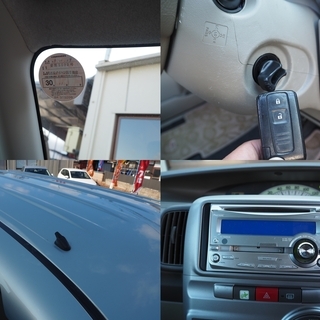 車検有　乗って帰れます！タント　X　楽々スマートキー　オートエアコン　ピラーレススライドドア　ETC付　CDオーディオ　の画像