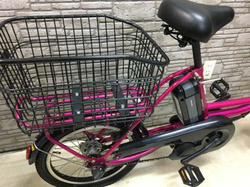 東京23区配達無料  新基準 ブリジストン ジョシスワゴン 6Ah リチウム 電動自転車 中古