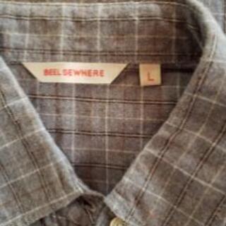 《BEEL  SEWHERE》チェックシャツの画像