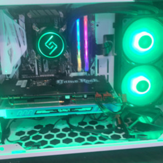 ゲーミングパソコン ハイスコア セットモニターの画像
