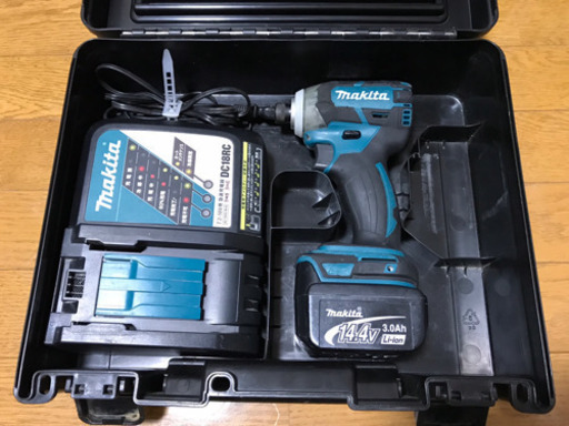 【売却予定者決まりました】（中古）マキタ インパクトドライバー セット TD137D 14.4v