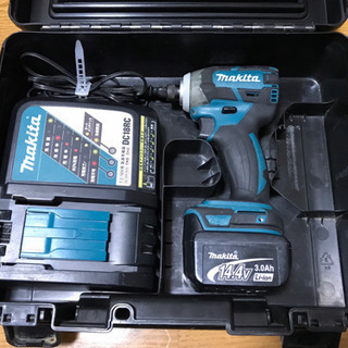 【売却予定者決まりました】（中古）マキタ インパクトドライバー セット TD137D 14.4v