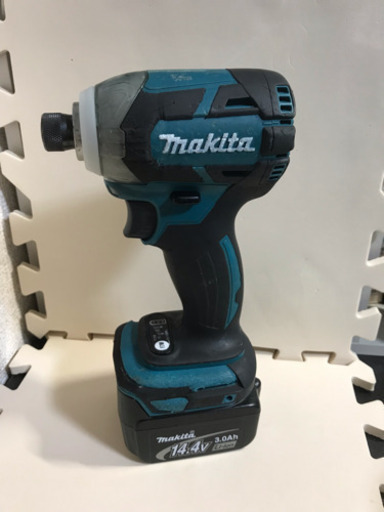 【売却予定者決まりました】（中古）マキタ インパクトドライバー セット TD137D 14.4v