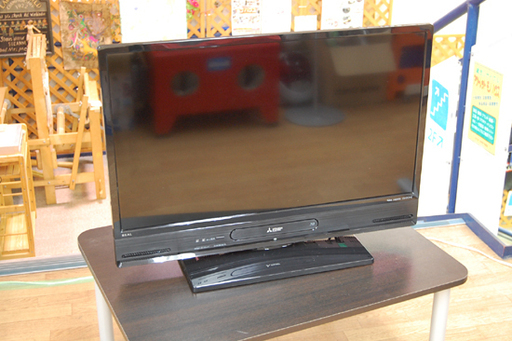 2018年製 美品 MITSUBISHI/三菱 液晶テレビ LCD-A32BHR10 Blu-ray・HDD内蔵 1TB 動作確認済み  ☆ PayPay(ペイペイ)決済可能 ☆ 札幌市 清田区 平岡