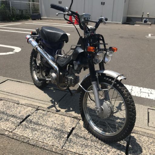 宮城県仙台市❗️ホンダ プレスカブ 50 ハンターカブ仕様   実働 ブルー ビンテージ