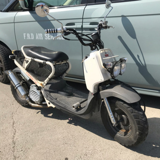 宮城県仙台市❗️ホンダ ズーマー 50 実働 キャブ車 白 ホワイト  ミリタリー