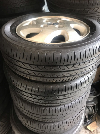 ホンダ軽自動車用アルミホイール付きタイヤ★取り付け無料★