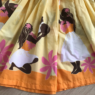 お取引中フラダンス用 パウスカート フラガール柄の画像