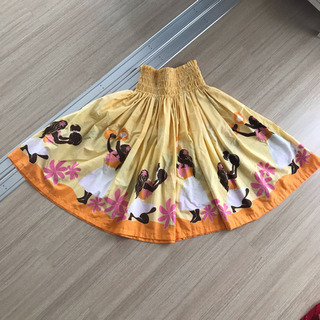 お取引中フラダンス用 パウスカート フラガール柄
