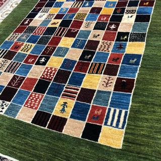 ペルシャ製手織りギャッベ ZOLLANVALI 153×198cm
