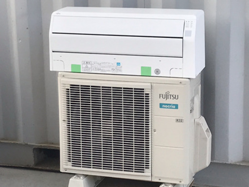 美品！富士通 エアコン◇主に6畳用◇2017年製◇AS-C22G◆JA-0044