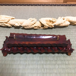 骨董品 龍 動く玉の画像