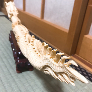骨董品 龍 動く玉の画像