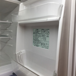 A1453☆カードOK☆ナショナル2007年製2ドア冷蔵庫の画像