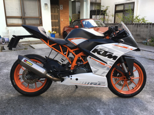 KTM RC250 2017年式 28万円 売ります