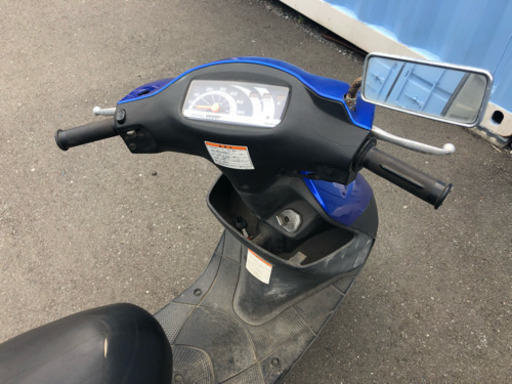 ジャンクでの出品 原付スクーター 50cc スズキ レッツ3 let's3 エンジンかかります。