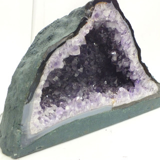 PayPay可 手稲リサイクル アメジストドーム 愛の守護石 紫水晶 原石 幅