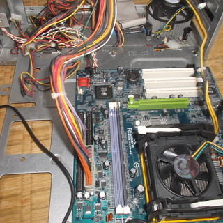 古いソケット478マザーボード(GIGABYTE 8S661FX...