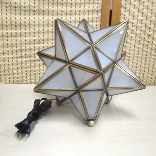 南12条店 DI CLASSE/ディクラッセ エトワール テーブルランプ 星型 フロスト 北欧風