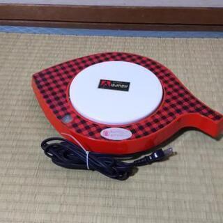 かわいい形の電気保温トレー